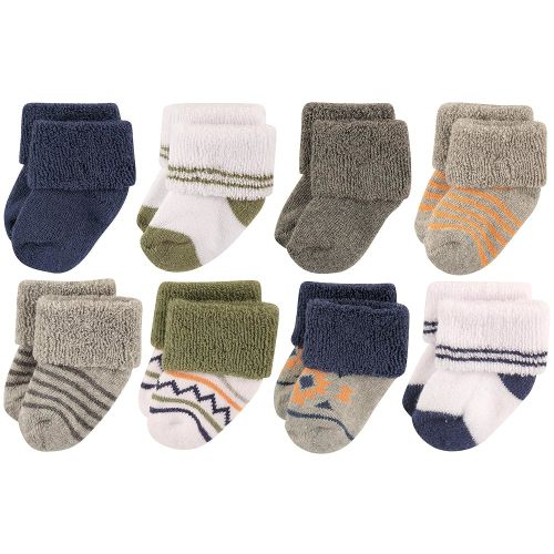 Luvable Friends Baby Newborn and Baby Terry Socks