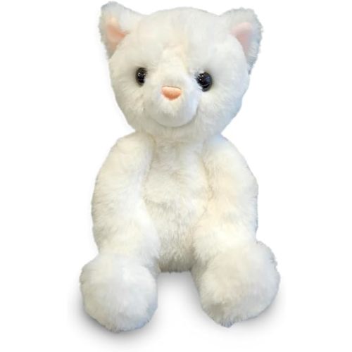 World's Softest Plush Karing Kitten, Lushee, Medium, 10" Stuffed Animal for Baby, Toddler, Kids, Adults - Soft, Huggable Stuffed Kitten- Adorable Toy Made from Kid-Friendly, Quality Materials