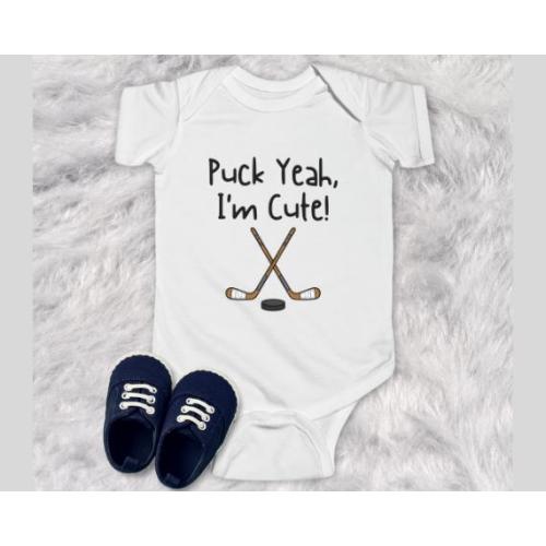 Baby Hockey clothes, Baby Hockey shirt, Hockey baby gift
