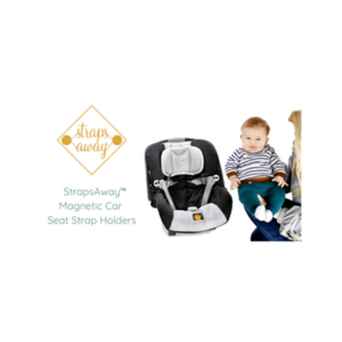 Car seat straps - Strapsaway car seat buckles to the side. straps away – Straps Away Ltd.