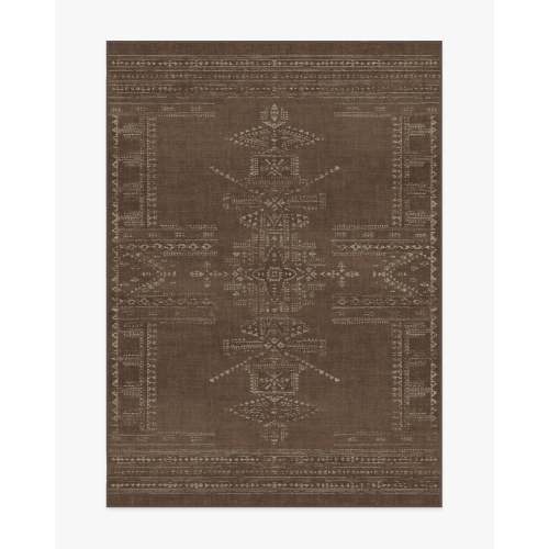 Martyn Lawrence Bullard Amira Brown Rug | Ruggable US