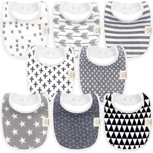 8-Pack Urban Drool Bibs
