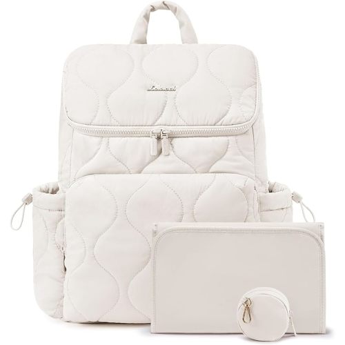 LOVEVOOK Diaper Bag Backpack,Lightweight Baby Diaper Bag, Color Khaki