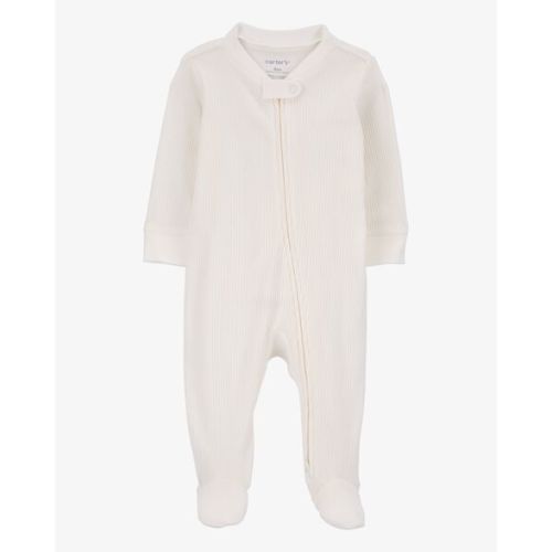 Baby Zip-Up Thermal Sleep & Play Pajamas - Carter's | Carter's