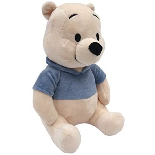 Lambs & Ivy Disney Baby Forever Pooh Bear Plush, Beige/Blue