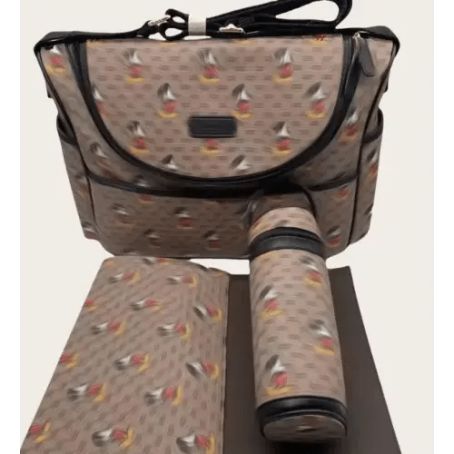 Stylish Diaper Bag Backpack: Waterproof Multi-Function Maternity Bag for Moms On-the-Go