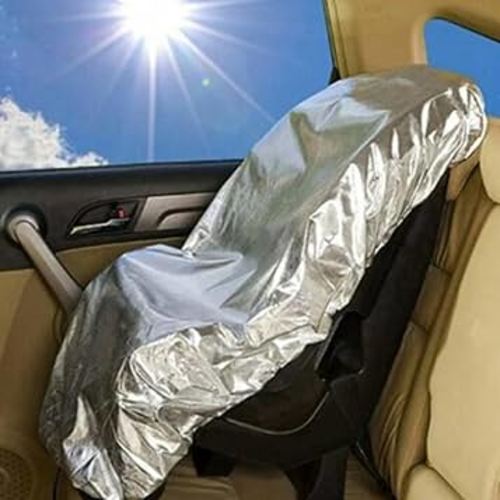 Baby Car Seat Sun Shade Cover, UV Protection Heat Insulation Car Seat Heat Protector, Dustproof Car Seat Cooler Baby Car Seat Sun Shade Cover