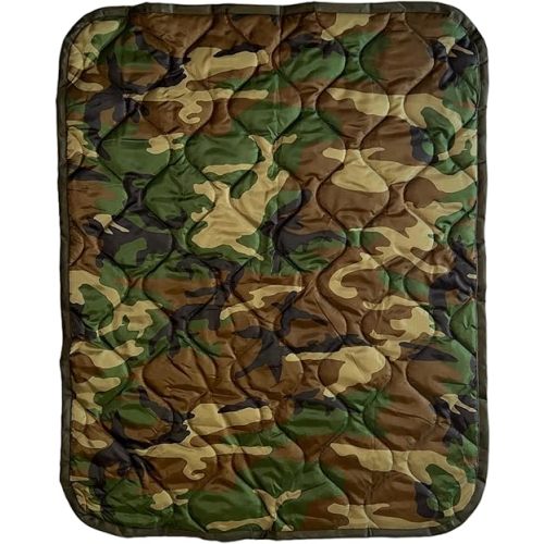HighSpeedDaddy HSD Mini Woobie Military Style Poncho Liner Camo Kids Baby Blanket (Woodland, Baby)