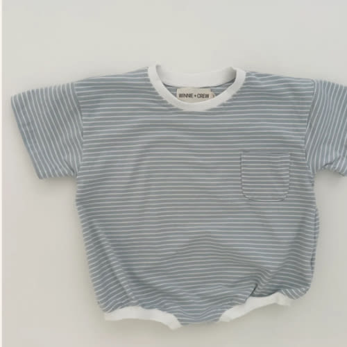 Cory Pocket Romper in Beige | Babies and Toddlers | WinnieandCrew.com – Winnie + Crew