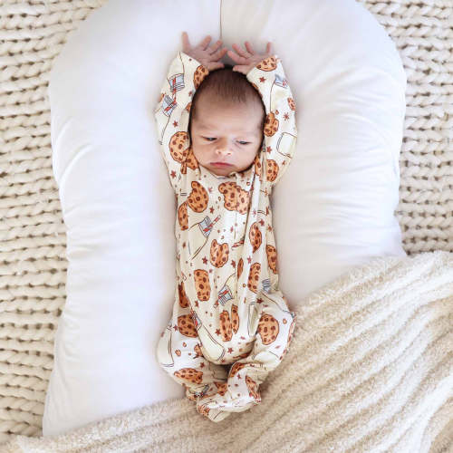 Cookie Cuddles Zipper Footie