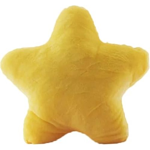 zhidiloveyou Star Pillow Plush Yellow, Stuffed Star Shaped Pillow Cute Toy for Kids 15.7 inch
