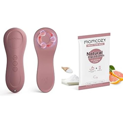 Momcozy Kneading Lactation Massager Natural Breast Pump Wipes
