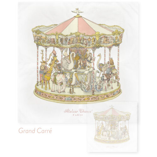 Carré – Carousel Pink - Atelier Choux