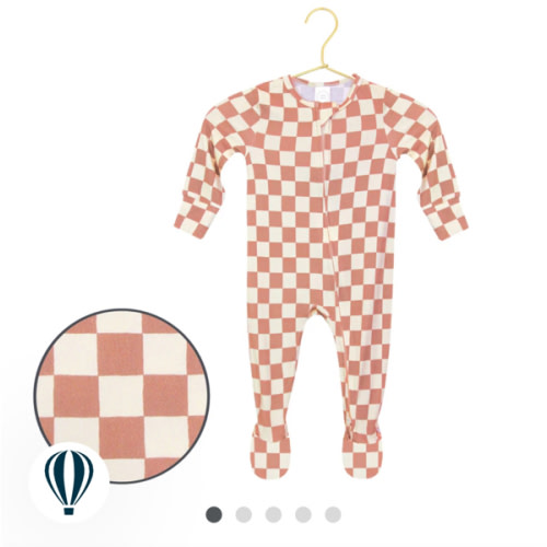 Gemma Zipper Footies – Lou Lou & Company