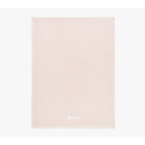 Cozy Jacquard Knit Baby Blanket