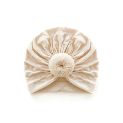 Knot Turban in Cream | Reverie Threads