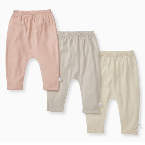 Solid Organic Cotton Baby Pants 3 Pack - Pink Sand – Burt's Bees Baby
