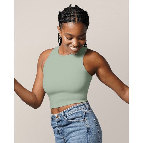 Sublime® Bamboo Maternity & Nursing Longline Bra Top | Aqua Mist - Kindred Bravely