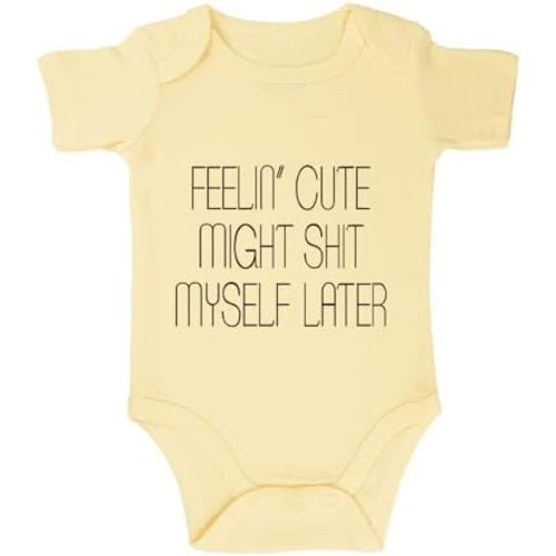 listery Funny Romper Cute Novelty Infant Baby Bodysuit Funny Baby infant Pregnancy Announcements