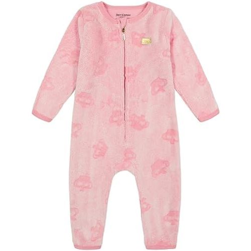 Juicy Couture baby-girls Footed Coverall