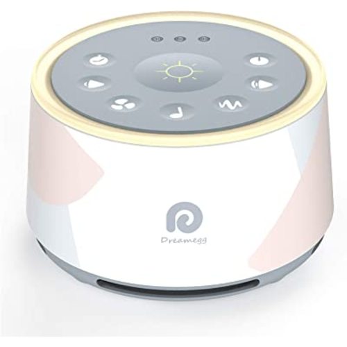 Dreamegg D1 Pro White Noise Sound Machine, 3-in-1 Baby Soother Sound Machine Separate Night Light, 29 HiFi Sounds, Noise Machine for Sleeping & Relaxation for Adults Baby Registry Gift (D1 Upgraded)