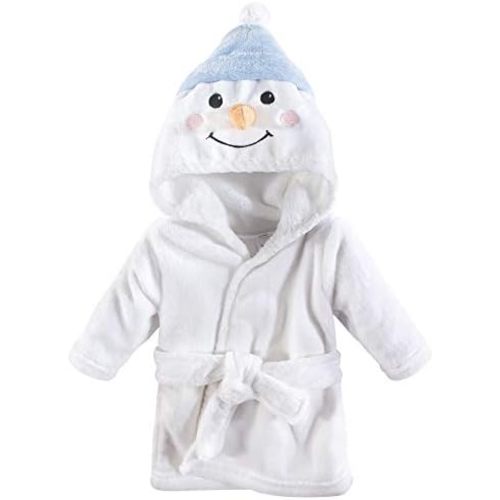 Hudson Baby Unisex Baby Plush Animal Face Bathrobe