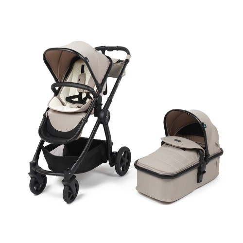 Jengo Panorama XTI Pram And Bassinet Almond | Single | Baby Bunting AU