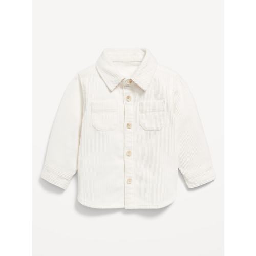 Long-Sleeve Corduroy Pocket Shirt for Baby