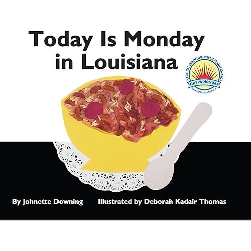 Today Is Monday in Louisiana Board book – Picture Book, October 21, 2016