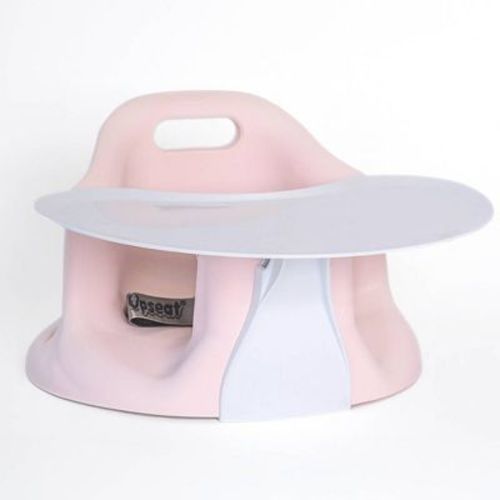 Upseat Baby Floor and Booster Seat - Pink