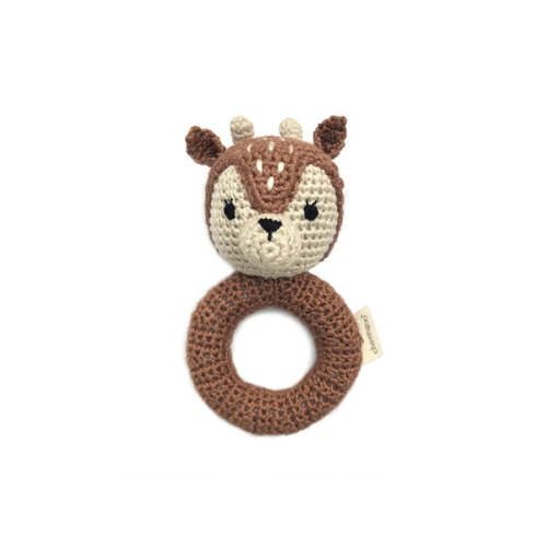 Crochet Fawn Rattle