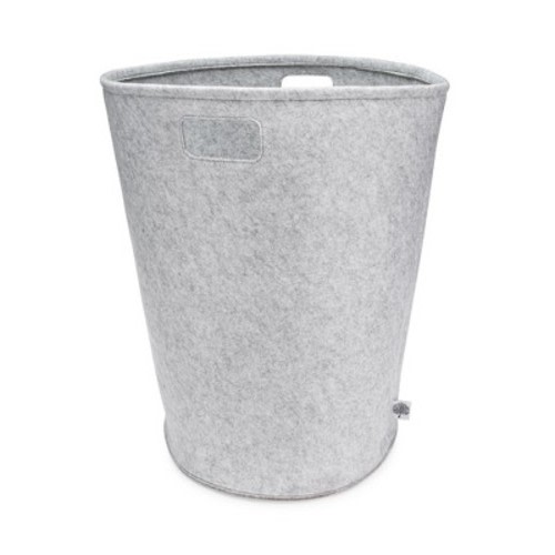 Parker Baby Co. Nursery Laundry Hamper, Color: Gray