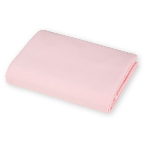 American Baby Company Classic Pink Solid Cotton Fitted Sheet Crib Bed