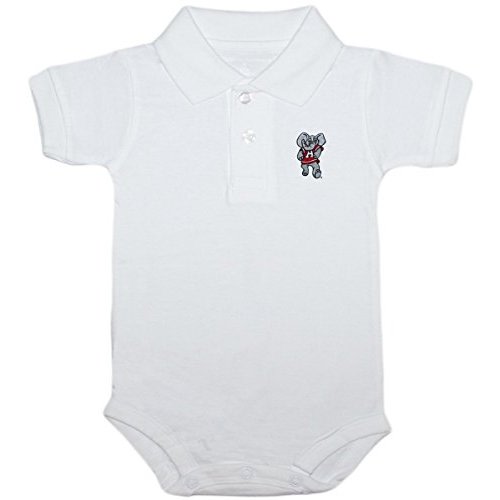 University of Alabama Crimson Tide Big AL Newborn Polo Bodysuit