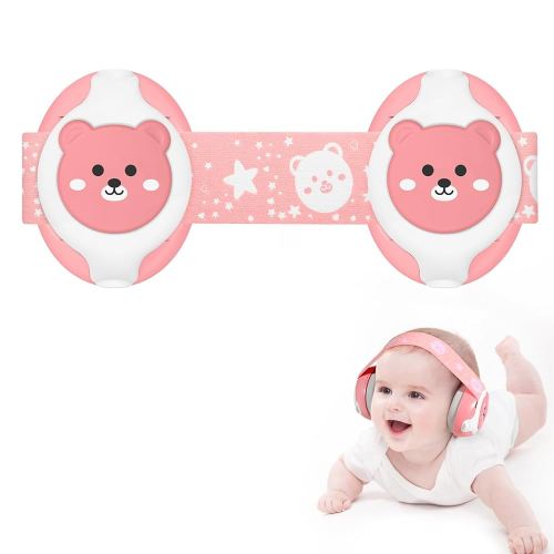 Baby Ear Muffs,25dB Infant Noise Cancelling Headphones for Babies 0-36 Months with Adjustable Headband Infant Ear Protection,Ideal Baby Travel Essentials for Outdoor,Sleep,Airplane & Music Festivals