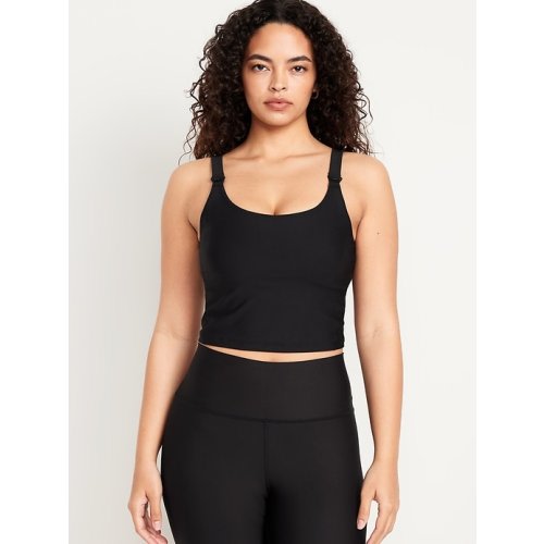 Maternity Light Support PowerSoft Longline Sports Bra | Old Navy