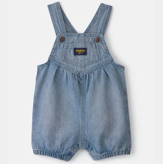 Vintage Inspired Denim Shortall - Medium Wash - OshKosh B'gosh | Carter's