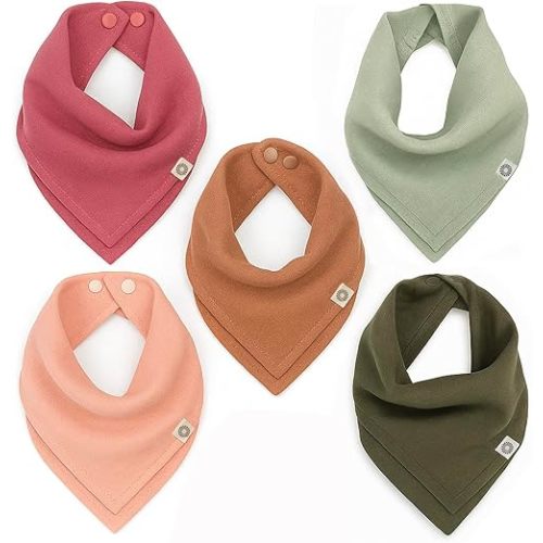 Organic Baby Bandana Bibs