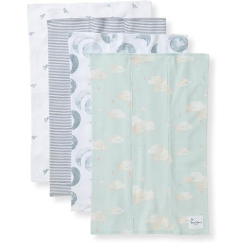 Burt's Bees Baby 100% Organic Cotton Burp Cloths, 17x11.75 inches