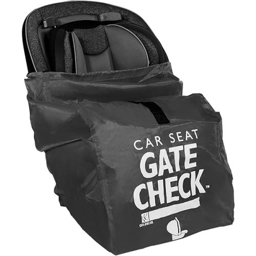 J.L. Childress Gate Check Bag for Car Seats - Car Seat Travel Bag - Fits All Car Seats, Infant Carriers & Booster Seats - Car Seat Bag for Air Travel