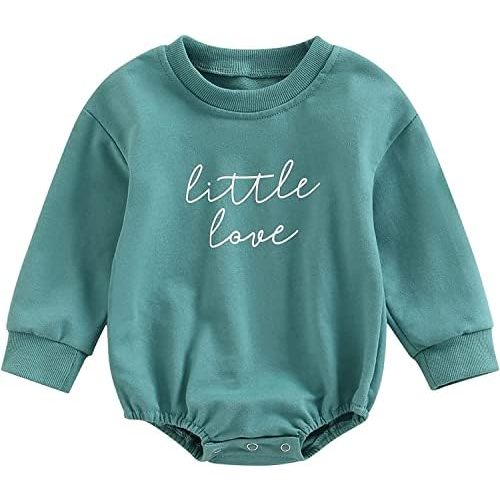 Baby Boy Girl Bubble Shirt Romper Outfit Short Sleeve Summer Bodysuit Top Newborn Oversized Crewneck Jumpsuit