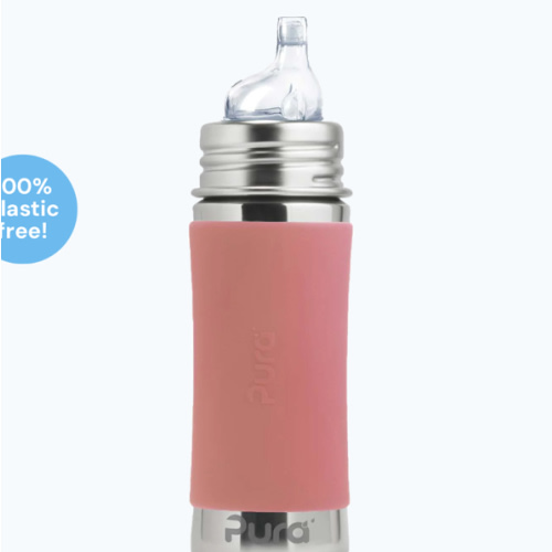 Kiki™ 11oz Sippy Bottle Rose