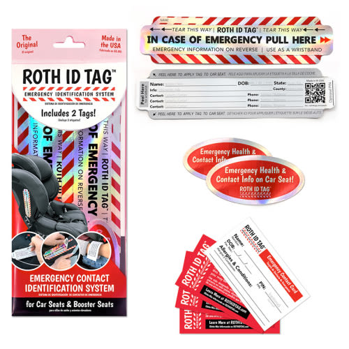 ROTH ID TAG™ Kit - ROTH ID TAG | Emergency Contact Identification Systems