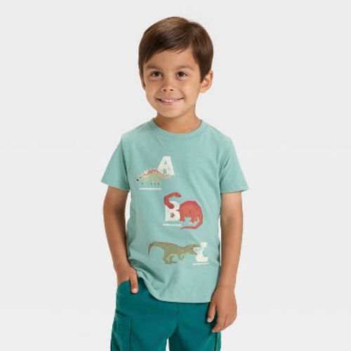 Toddler Boys' Short Sleeve Graphic T-Shirt - Cat & Jack™ Light Green