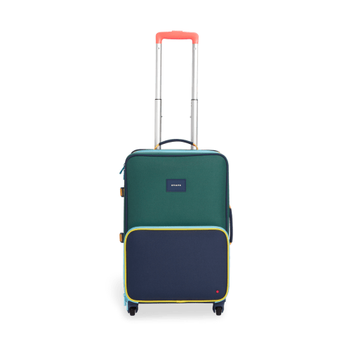 STATE Bags | Logan Suitcase Color Block Green/Navy
