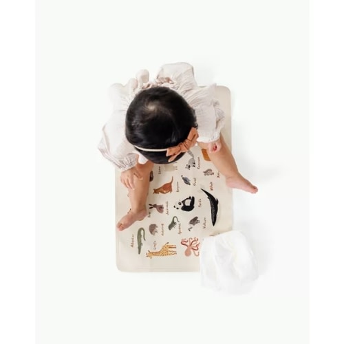 Animal Alphabet Baby Changing Mat