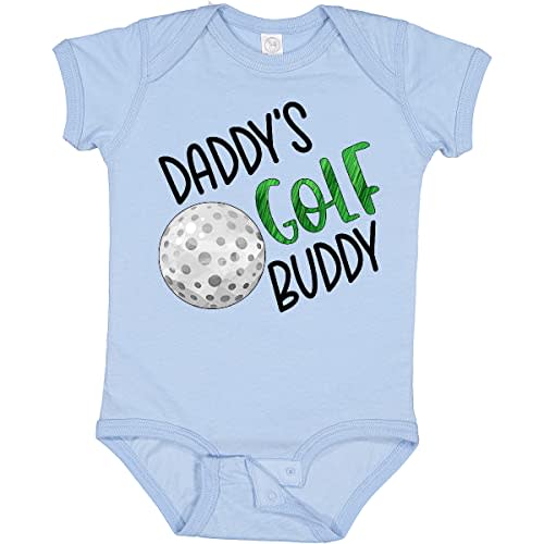 inktastic Daddy's Golf Buddy with Golf Ball Baby Bodysuit