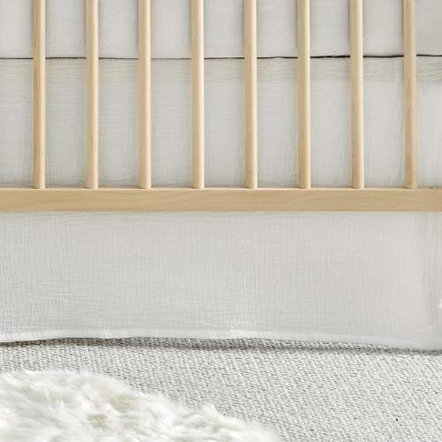 Cloud Muslin Dust Ruffle