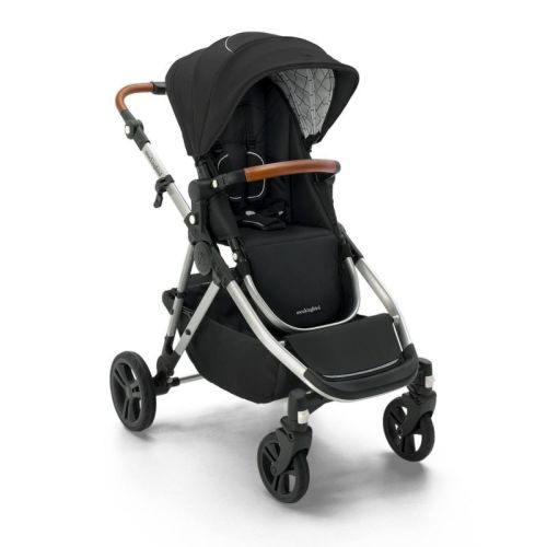 Mockingbird Single-to-double Stroller 2.0 - Black Windowpane