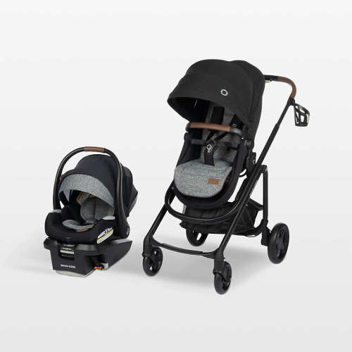 Maxi-Cosi 5-in-1 Stroller & Car Seat (Onyx)